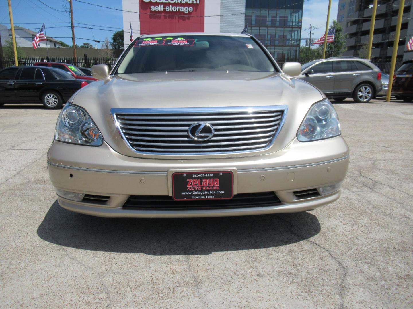 2004 /Tan Lexus LS 430 LS 430 (JTHBN36F740) with an 4.3L V8 F DOHC 32V engine, Automatic transmission, located at 1511 North Shepherd Dr., Houston, TX, 77008, (281) 657-1221, 29.798361, -95.412560 - 2004 LEXUS LS 430 VIN: JTHBN36F740150621 J T H B N 3 6 F 7 4 0 1 5 0 6 2 1 SEDAN 4 DR 4.3L V8 F DOHC 32V GASOLINE REAR WHEEL DRIVE - Photo#18